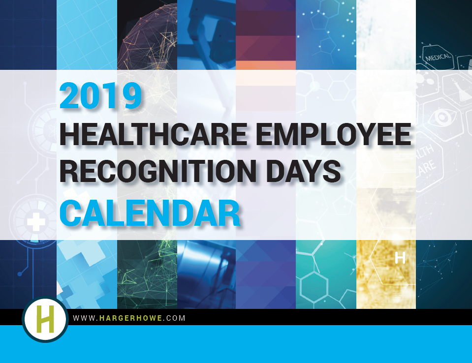 2019 Healthcare Employee Recognition Days Calendar