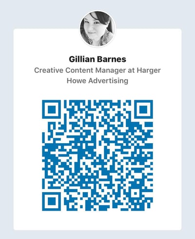 LinkedIn QR Code Gillian Barnes