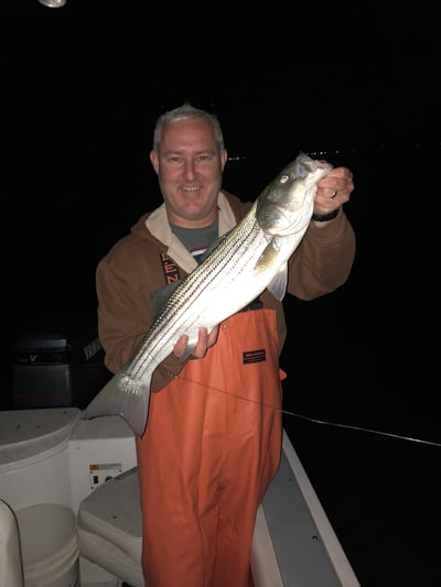 Mike with a large fish